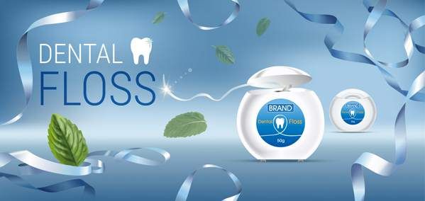 وکتور دندان پزشکی وکتور نخ دندان