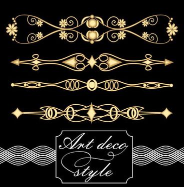 وکتور حاشیه گل طلایی وکتور قاب گل طلایی