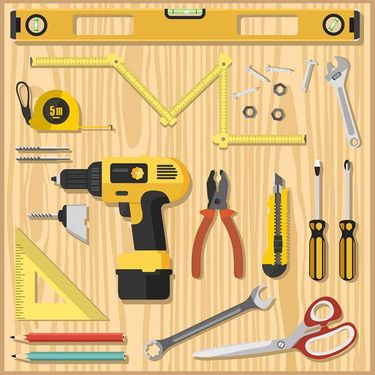 وکتور ابزارآلات وکتور جعبه ابزار