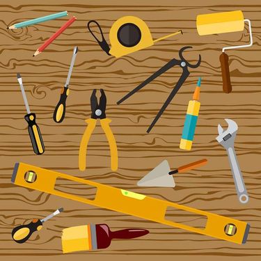 وکتور ابزارآلات وکتور جعبه ابزار