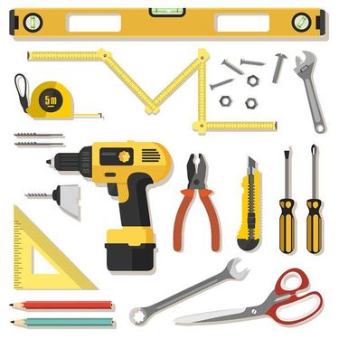 وکتور ابزارآلات وکتور جعبه ابزار