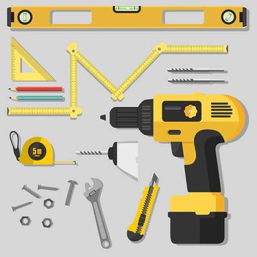 وکتور ابزارآلات وکتور جعبه ابزار