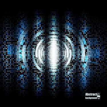 وکتور بک گراند انتزاعی جلوه نور