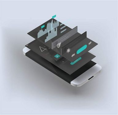 وکتور گوشی هوشمند وکتور اسمارت فون