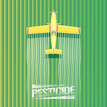 وکتور سموم کشاورزی وکتور هواپیمای سم پاشی