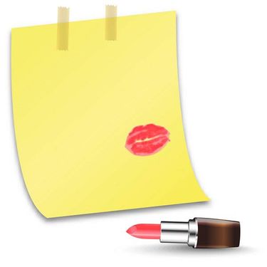 وکتور لوازم آرایش وکتور رژلب