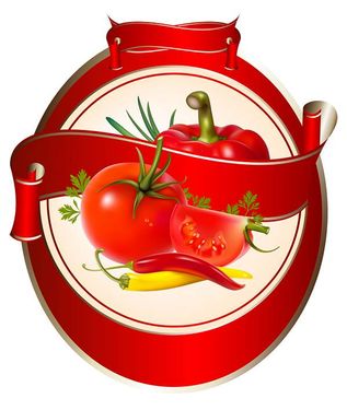 وکتور گوجه فرنگی وکتور سوپر میوه