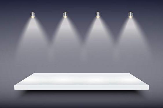 وکتور نور چراغ وکتور نور نمایشگاه