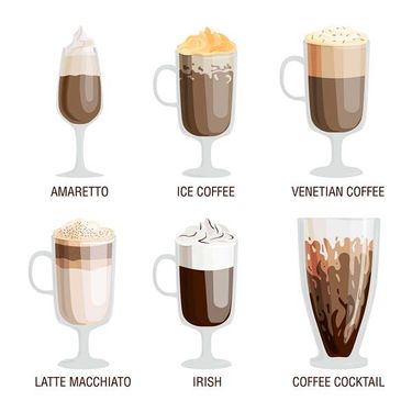 وکتور فنجان قهوه وکتور کافی شاپ