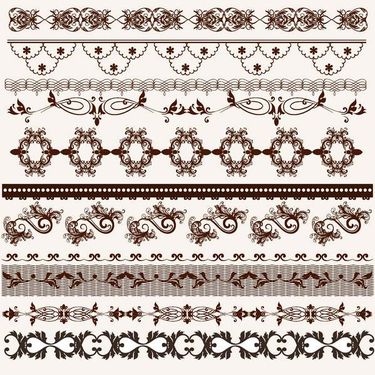 وکتور حاشیه گل وکتور بک گراند گل