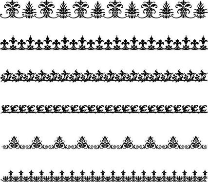 وکتور حاشیه گل وکتور بک گراند گل