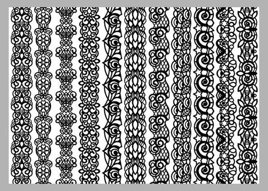 وکتور حاشیه گل وکتور بک گراند گل