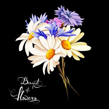 وکتور گل و بوته وکتور گلفروشی