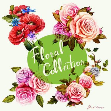 وکتور گل و بوته وکتور گلفروشی