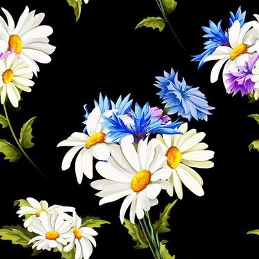 وکتور گل و بوته وکتور حاشیه گل