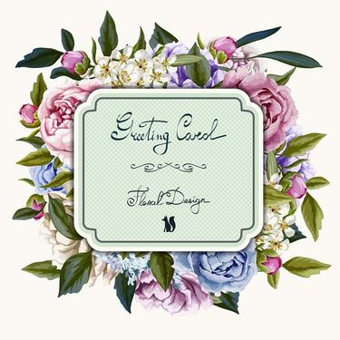 وکتور گل و بوته وکتور بک گراند گل