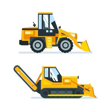 وکتور ماشین آلات سنگین وکتور ماشین راهسازی