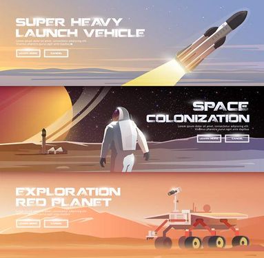 وکتور فضانوردی وکتور سفر به مریخ