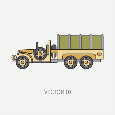 وکتور کامیون نظامی   وکتور ماشین جنگی