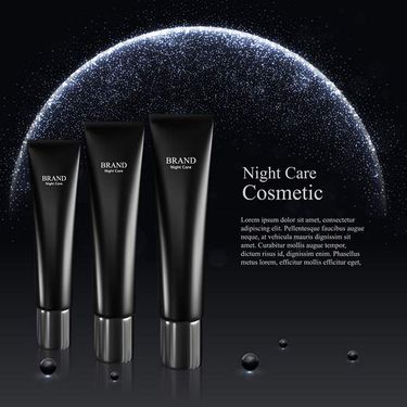 وکتور محصوات آرایشی بهداشتی وکتور کرم تیوپی