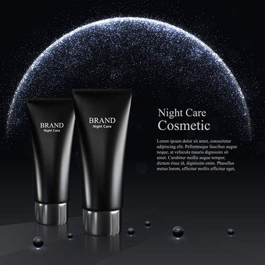 وکتور محصوات آرایشی بهداشتی وکتور کرم تیوپی