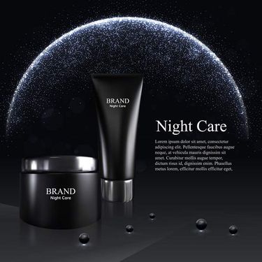 وکتور محصوات آرایشی بهداشتی وکتور کرم تیوپی