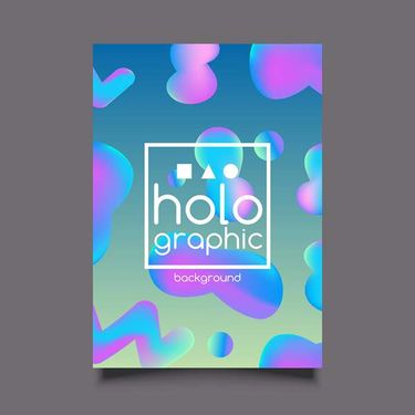 وکتور پترن گرافیکی وکتور بک گراند هلوگرافی