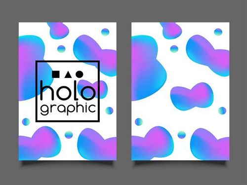 وکتور پترن گرافیکی وکتور بک گراند هلوگرافی