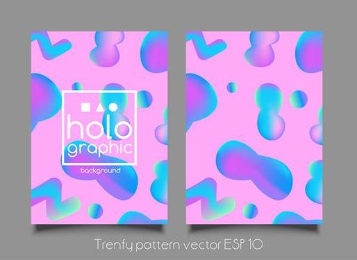 وکتور پترن گرافیکی وکتور بک گراند هلوگرافی