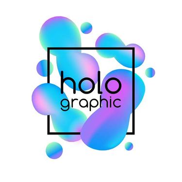 وکتور پترن گرافیکی وکتور بک گراند هلوگرافی