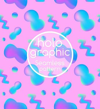 وکتور پترن گرافیکی وکتور بک گراند هلوگرافی