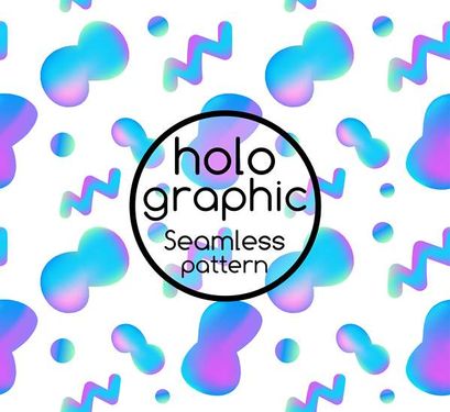 وکتور پترن گرافیکی وکتور بک گراند هلوگرافی