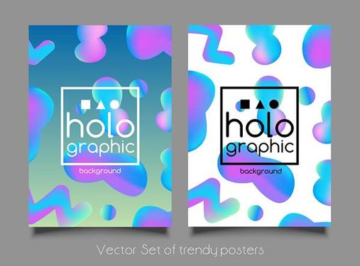 وکتور پترن گرافیکی وکتور بک گراند هلوگرافی