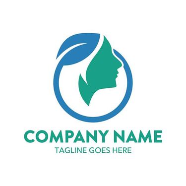 وکتور لوگو سالن زیبایی وکتور لوگو چهره زن