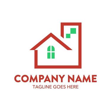 وکتور لوگو خانه وکتور لوگو مشاور املاک