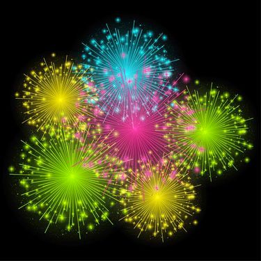 وکتور جلوه نور وکتور آتیش بازی