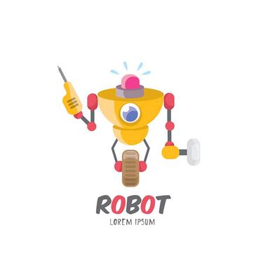 وکتور روبات  وکتور ربات وکتور ماشین آهنی