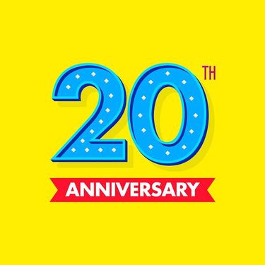 وکتور  اعداد گرافیکی لاتین وکتور روبان رنگی