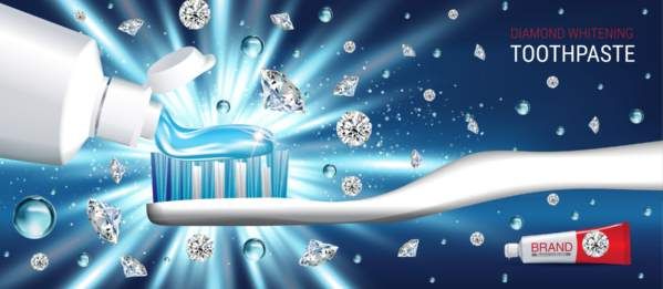 وکتور دندان وکتور خمیر دندان وکتور مسواک