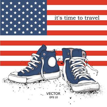 وکتور کفش اسپرت وکتور گالری کفش