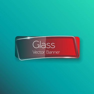 وکتور لیبل شفاف وکتور لیبل شیشه ای