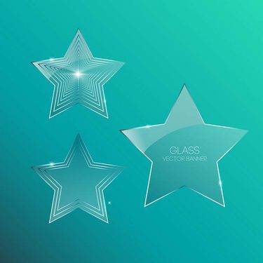 وکتور لیبل شفاف وکتور لیبل شیشه ای