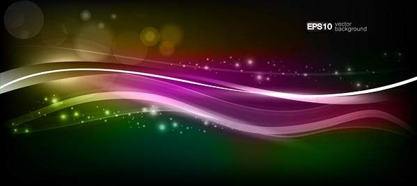 وکتور بک گراند جلوه نور وکتور موج جلوه نور