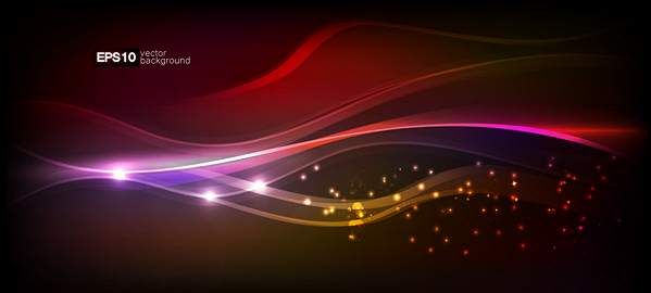 وکتور بک گراند جلوه نور وکتور موج جلوه نور