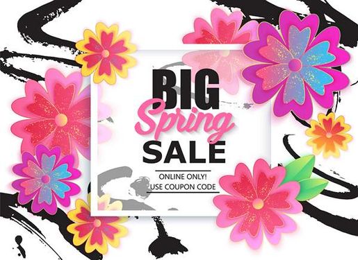 وکتور لیبل فروش بهاره وکتور برچسب فروش