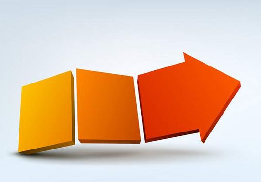 وکتور فلش رنگی وکتور کمان گرافیکی