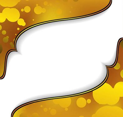 وکتور حاشیه طلایی وکتور قاب طلایی