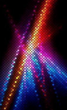 وکتور جلوه نور وکتور موج نور