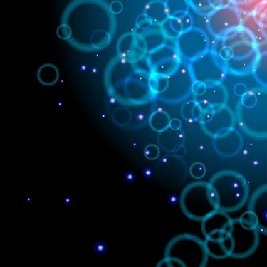 وکتور جلوه نور وکتور موج نور