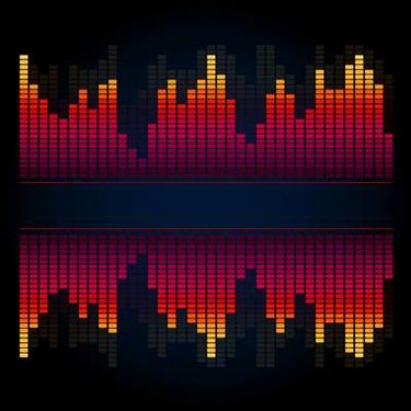 وکتور جلوه نور وکتور موج نور